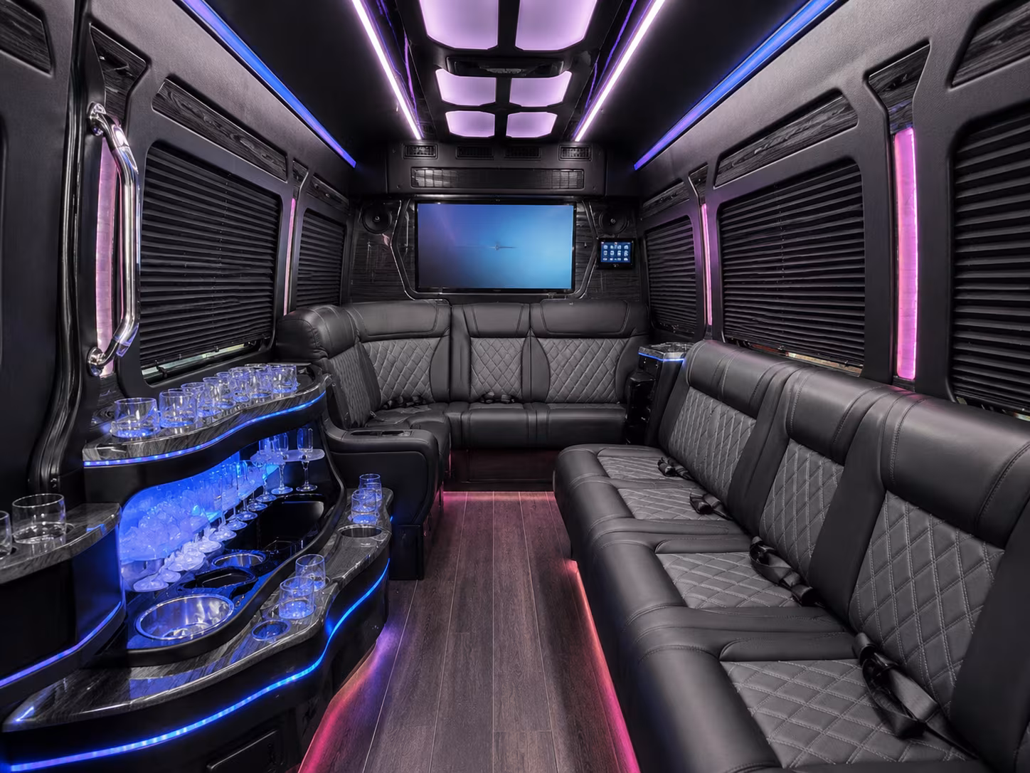 lakewood private event transportation onboard seating