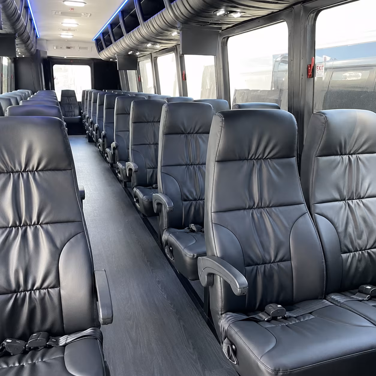 lakewood wine tour brewery transportation onboard seating